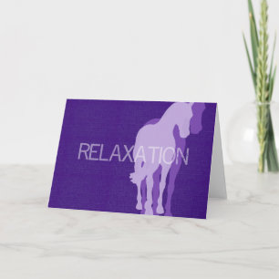 Cartão RELAXATION 5x7 Greeting Card