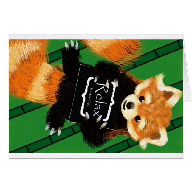 Cartão Relaxe (Frente Horizontal)