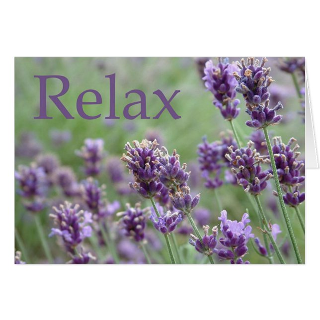 Cartão Relaxe (Frente Horizontal)