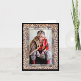 Cartão Relaxe e deixe a vida acontecer