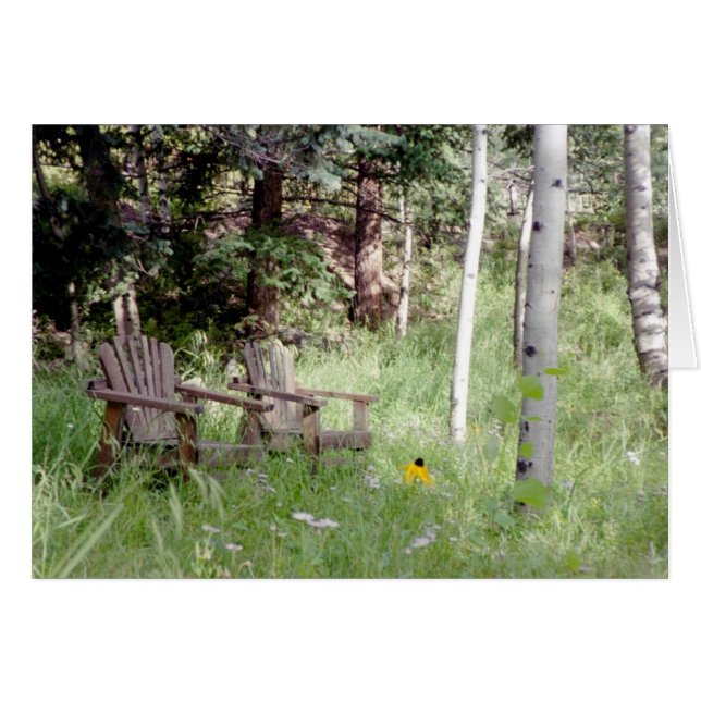 Cartão Relaxe em Aspen (Frente horizontal)