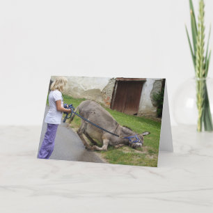 Cartão Relaxed Donkey