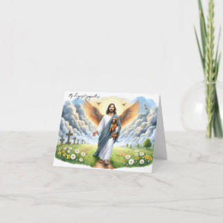 Cartão Religião Cão Perde Simpatia de Jesus com Dachshund