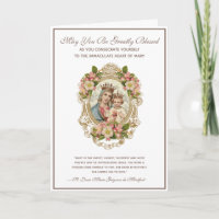 Religião Católica à Virgem Maria