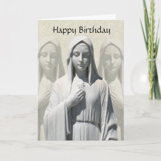 Cartão Religious Birthday Card for a Nun (Frente)