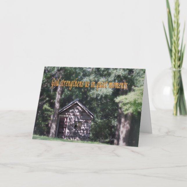 Cartão Religious Encourgement card (Frente)