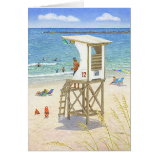 Cartão Relógio ereto