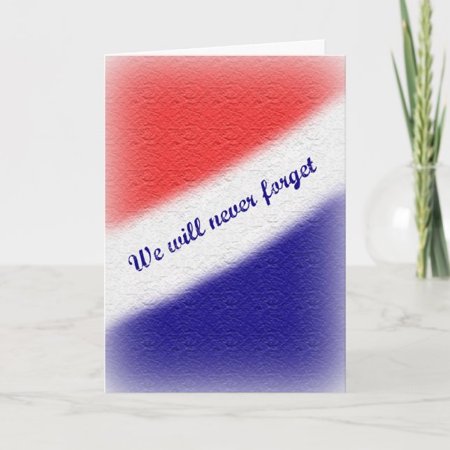Cartão Rememberance Day Greeting Card (Frente)
