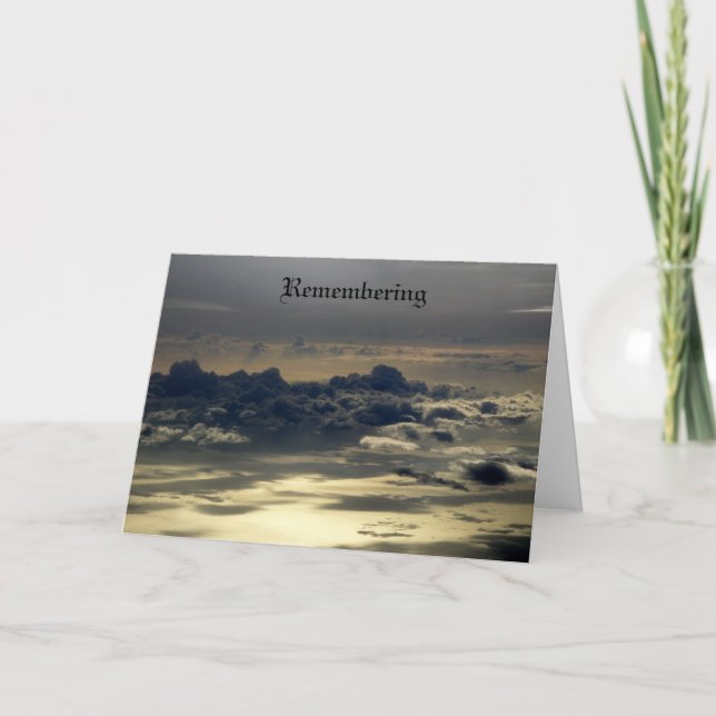 Cartão Remembering II (Frente)