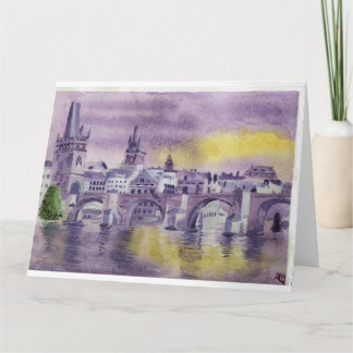 Cartão Remembering Prague