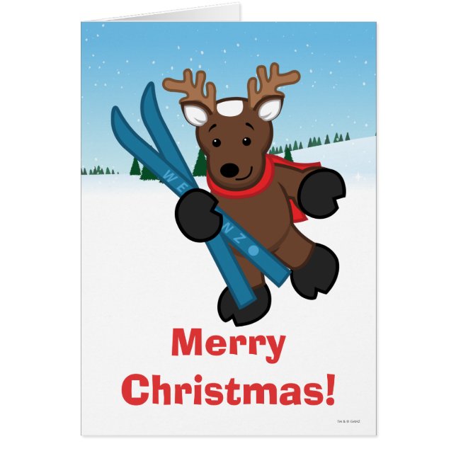 Cartão Rena (Frente)