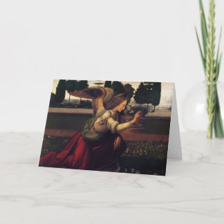 Cartão Renaissance Annunciation Angel card