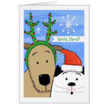 Renas de Cachorro-Gato Tubos e Papais noeis