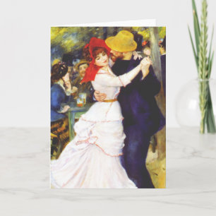 Cartão Renoir Dance at Bougival Greeting Card