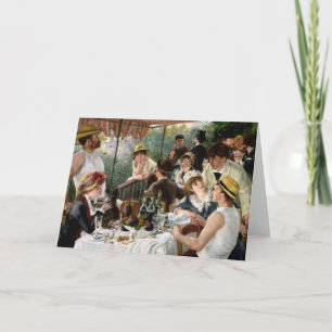 Cartão Renoir: Luncheon of the Boating Party