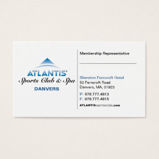 Cartão Rep do Membro