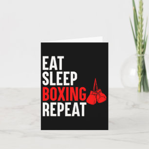 Cartão Repetir Boxing de Repouso