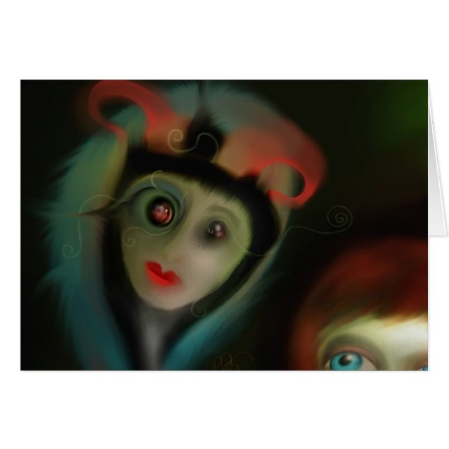 Cartão Repicar dentro em você (Frente horizontal)