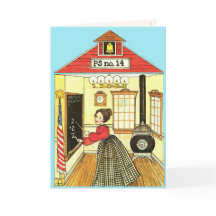 Reprodução da escolinha de gingham da pequena verm