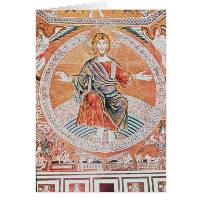 Cartão Reprodução do mosaico (Frente)