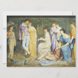 Cartão Reproduzindo um Prelúdio por Bach