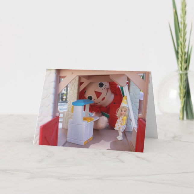 Cartão Reproduzir com Ann e Amigos (Frente)