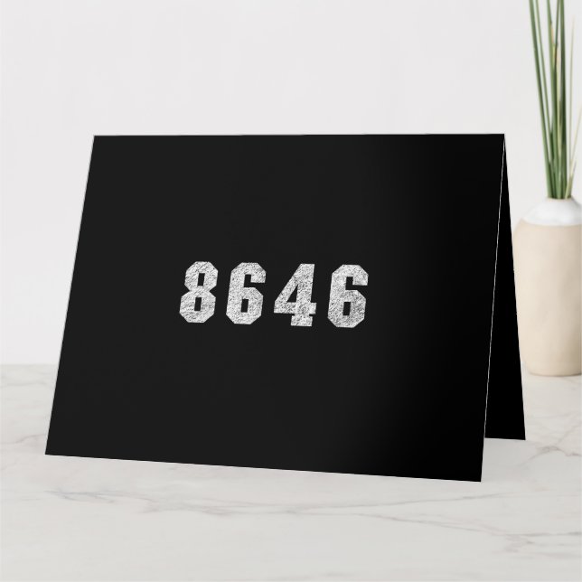 Cartão Republicano Trump 86 46 (Frente)
