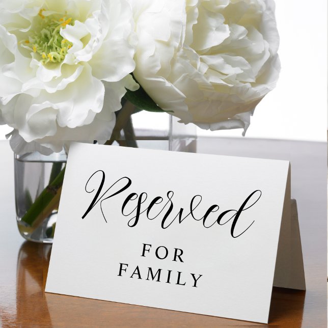 Cartão Reservado para Festa de noivado de Recepção de cas (Criador carregado)