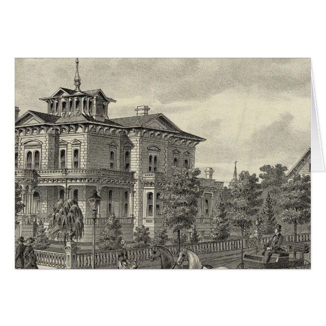 Cartão Residência de Arguello (Frente Horizontal)