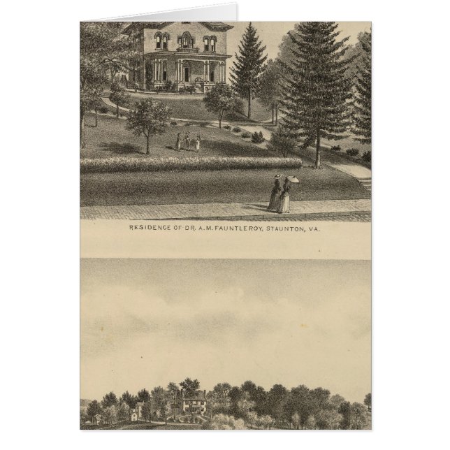 Cartão Residência de Oak Hill Fauntleroy (Frente)