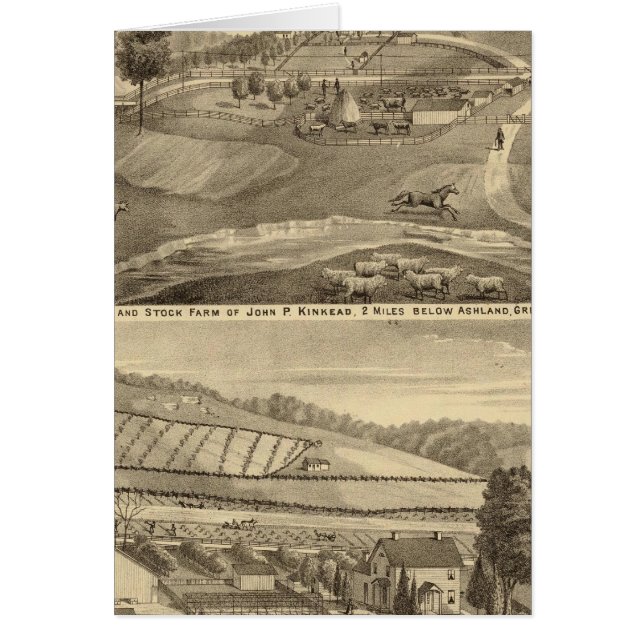 Cartão Residência e fazenda (Frente)