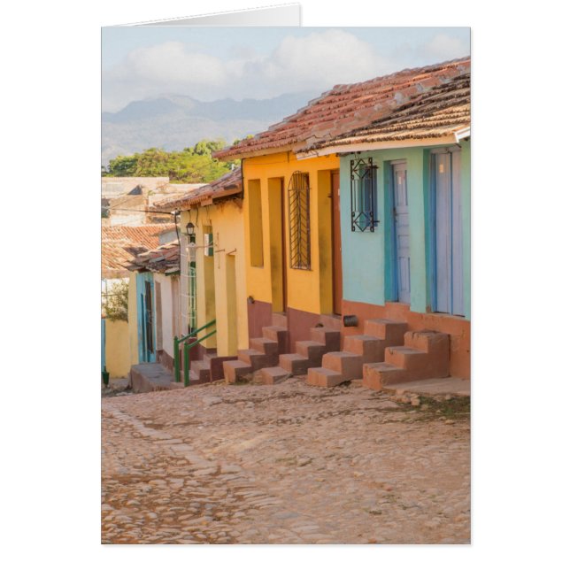 Cartão Residencial, Trinidad e Cuba (Frente)
