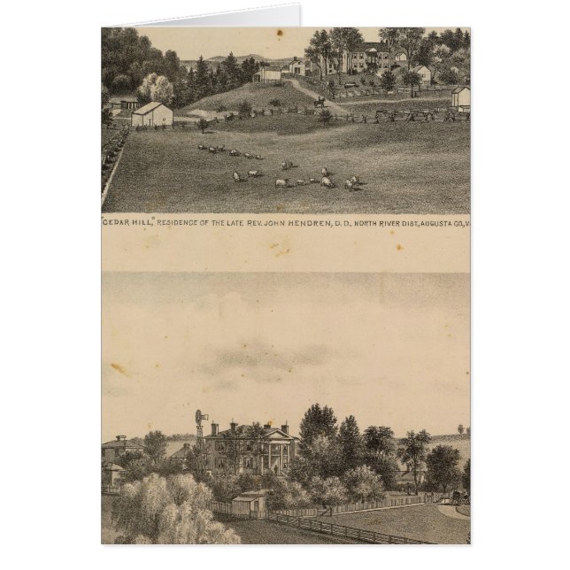 Cartão Residências de Hendren (Frente)