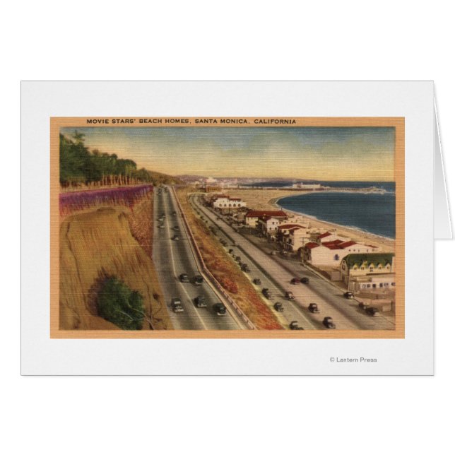Cartão Residências de Praia das Estrelas de Filme (Frente Horizontal)
