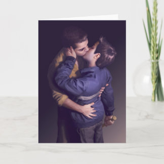 Cartão Resistente - apenas o beijo (cartão vazio)