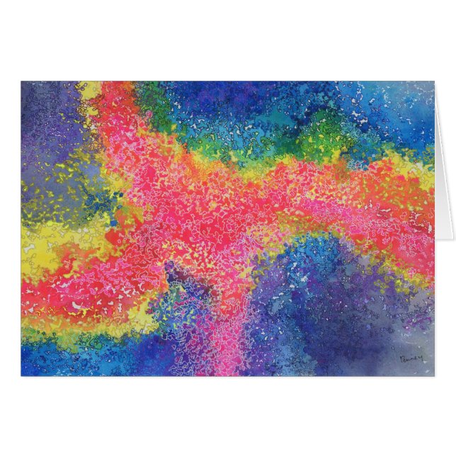 Cartão Respingo rápido (Frente Horizontal)