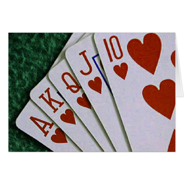 Cartão Resplendor real (Frente Horizontal)