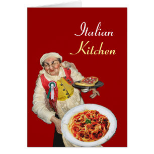 Cartão RESTAURANTE DO PARTIDO SPAGHETTI & PIZZA, verde, v