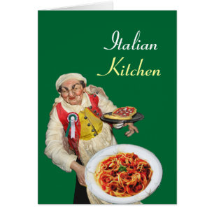 Cartão RESTAURANTE DO PARTIDO SPAGHETTI & PIZZA, verde, v