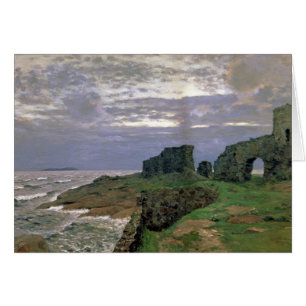Cartão Restos de Dias Mortos, Crepúsculo, Finlândia, 1897