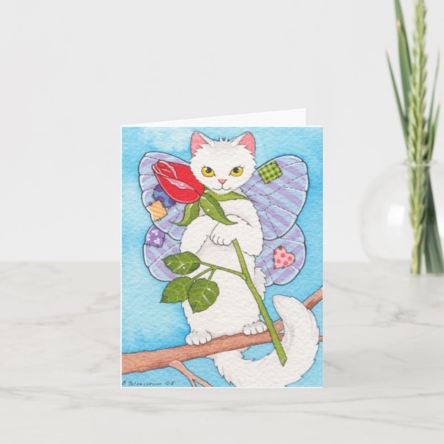 Cartão Retalhos Catterfly Notecard (Frente)