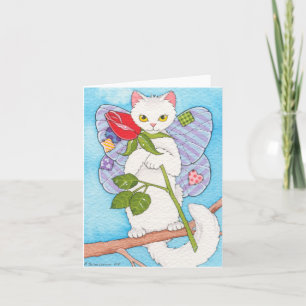Cartão Retalhos Catterfly Notecard