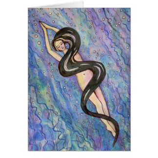 Cartão Retarde o mergulho