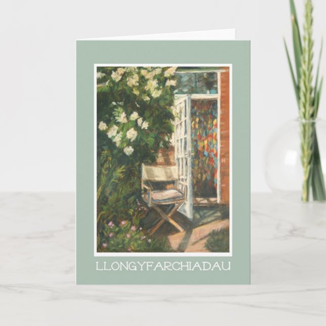 Cartão Retirement Congratulations Card: Welsh Greeting (Frente)