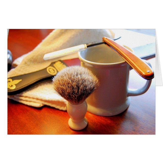 Cartão reto da lâmina da borda (Frente Horizontal)