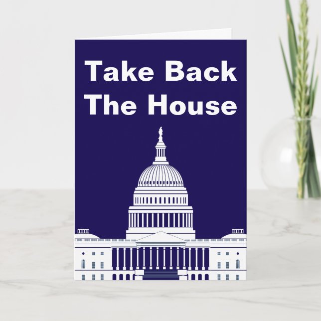 Cartão Retomar a Câmara dos Representantes (Frente)