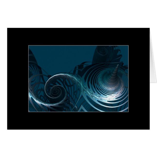 Cartão Retorno do profundo (Frente Horizontal)