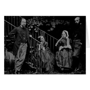 Cartão Retrato da família de Rossetti, 1864