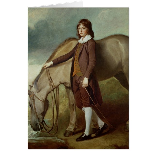 Cartão Retrato da tempestade de John Walter (Frente)