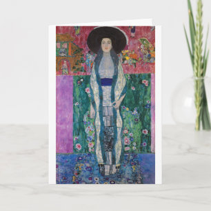 Cartão Retrato de Adele Bloch Bauer, Gustav Klimt